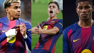 Hàng công Barcelona làm được điều mà Real Madrid không thể đạt tới