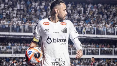 Sai lầm của Neymar khởi đầu cho thất bại của Santos trước đối thủ khiêm tốn