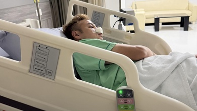 "Vua cùi chỏ" Theerathon gãy mũi trước trận sinh tử của tuyển Thái Lan