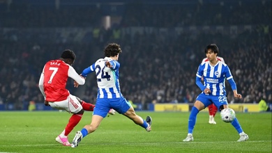 Bảng xếp hạng Ngoại hạng Anh mới nhất: Arsenal tạo cách biệt với Man City