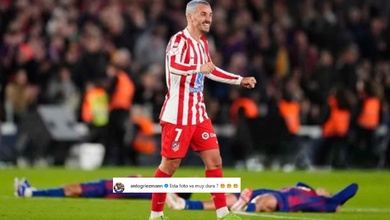 Griezmann đáp trả Barcelona: "Bức ảnh này có quá khắc nghiệt không?"