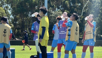 Tuyển nữ Việt Nam lên phương án thi đấu dưới nắng nóng 38 độ C tại Asian Cup 2026
