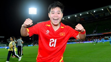 Ngân Thị Vạn Sự khiêm tốn sau cú đúp mang về chiến thắng cho tuyển nữ Việt Nam