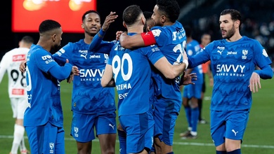 Benzema lập cú đúp, Al Hilal gây sức ép mạnh mẽ cho Al Ahli và Al Nassr