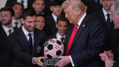 Messi lần đầu đến Nhà Trắng và cuộc gặp với Donald Trump