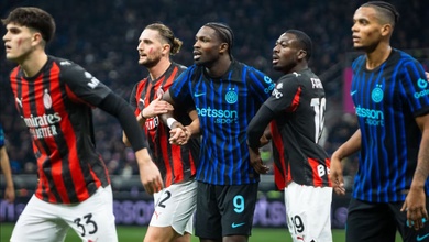 Trận AC Milan-Inter lập kỷ lục doanh thu bán vé cho một trận đấu Serie A của Rossoneri