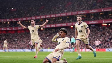 Lập siêu phẩm cho Barcelona, Yamal đạt thành tích ghi bàn tốt nhất sự nghiệp