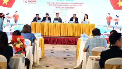 Kỷ lục VĐV tranh tài ở giải Vô địch quốc gia Marathon Báo Tiền Phong 2026