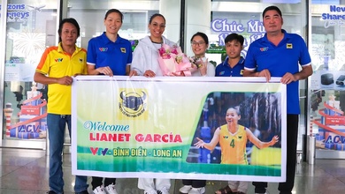 VTV Bình Điền Long An đón ngoại binh Lianet Garcia, sẵn sàng cho mùa giải 2026