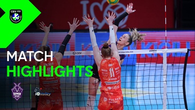 Highlight tứ kết CEV Champions League: Zereb Spor vs Imoco