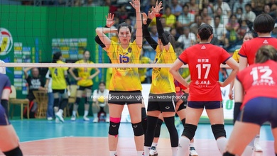 Phụ công Nguyễn Thị Trinh tạm dừng thi đấu sau khi lập gia đình