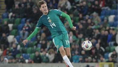 Bắc Ireland công bố đội hình gặp Italia ở trận play-off World Cup