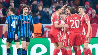 Bayern Munich tạo nên những con số đáng xấu hổ cho Atalanta ở Champions League