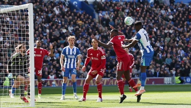 Bảng xếp hạng Ngoại hạng Anh mới nhất sau khi Liverpool và Chelsea thất bại