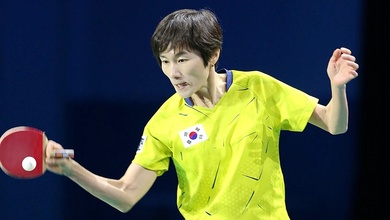 Sau 32 năm giải nghệ, huyền thoại bóng bàn Hàn Quốc trở lại thi đấu ở tuổi 55
