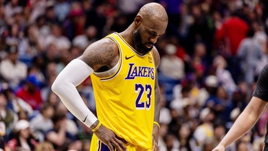 Cột mốc tồi tệ: LeBron James "tịt ngòi" suốt hai hiệp, điều chưa từng thấy từ năm 2010