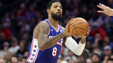 Joel Embiid và Paul George tái xuất rực rỡ, Philadelphia 76ers ghi điểm kỷ lục sau 56 năm