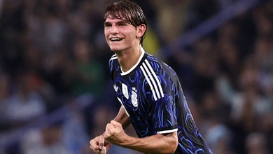 Nico Paz ghi bàn thắng đầu tiên cho đội tuyển Argentina