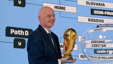 Chủ tịch Infantino tuyên bố: "Iran sẽ tham dự World Cup và thi đấu tại Mỹ"