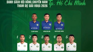 TP.HCM chốt đội hình 14 VĐV, sẵn sàng trở lại sân chơi bóng chuyền VĐQG 2026
