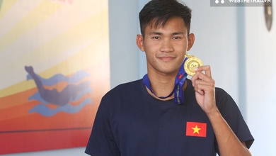 “Vua ếch” Phạm Thanh Bảo quá mạnh: Phá kỷ lục QG, bỏ xa đối thủ ở 50m ếch