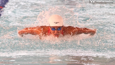 Kình ngư Mỹ Tiên “vô đối” 400m hỗn hợp, Nguyễn Quốc bứt tốc ngoạn mục hạ loạt đàn anh