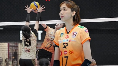 Lý Thị Luyến cùng Nakhon Ratchasima đăng quang chức vô địch giải bóng chuyền VĐQG Thái Lan