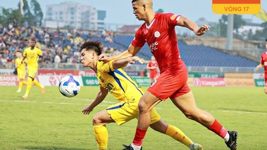 SLNA chặn đứng mạch thắng của Thể Công Viettel
