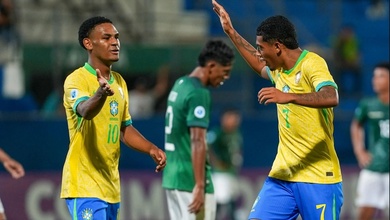 Kết quả giải U17 Nam Mỹ: Brazil mở màn bằng chiến thắng 5 sao