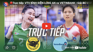 Link trực tiếp giải bóng chuyền VĐQG 2026 hôm nay: VTV Bình Điền Long An vs Vietinbank