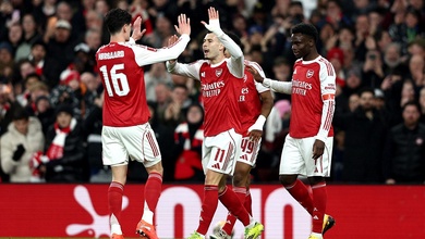 Đội hình dự kiến trận Arsenal gặp Sporting ở lượt đi vòng tứ kết Champions League