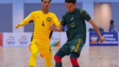 Futsal Malaysia chia tay giải Đông Nam Á bằng chiến thắng chật vật trước Brunei