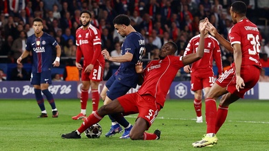PSG áp đảo hoàn toàn Liverpool trong trận lượt đi tứ kết Champions League