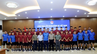 Chủ tịch VFF Trần Quốc Tuấn: U17 Việt Nam phải bản lĩnh trước áp lực tại Indonesia