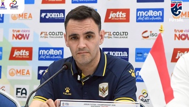 HLV Indonesia lên tiếng về “VAR futsal” trước trận gặp Việt Nam