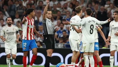 Bảng xếp hạng La Liga mới nhất: Real Madrid có nguy cơ bị bỏ xa 9 điểm