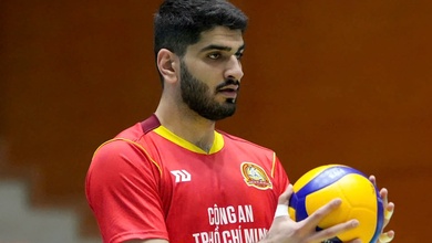 Ngoại binh Iran thể hiện khả năng phát bóng khủng khiếp trong trận đấu với Hà Nội