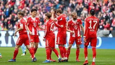 Ghi 105 bàn thắng, Bayern Munich lập kỷ lục mọi thời đại tại Bundesliga