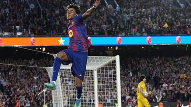 Kỷ lục mới của Lamine Yamal: Đạt 100 trận sớm nhất lịch sử Barcelona