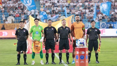 “Tước” bàn thắng của Nam Định, trọng tài Nguyễn Trung Kiên B đối mặt án treo còi