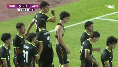 U17 Singapore suýt tạo địa chấn trước nhà ĐKVĐ Australia