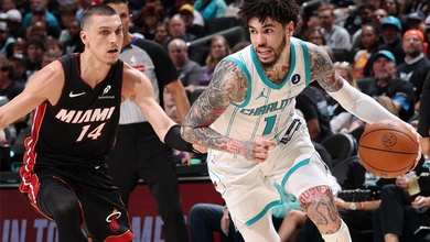 LaMelo Ball sắm vai người hùng, Charlotte Hornets tiễn Miami Heat rời khỏi vòng NBA Play-In