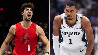Deni Avdija gửi chiến thư đanh thép tới Victor Wembanyama trước đại chiến vòng 1 NBA Playoffs