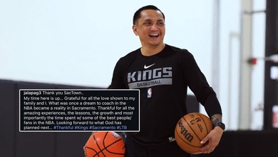 Biến giấc mơ NBA thành hiện thực, Jimmy Alapag nói lời chia tay Sacramento Kings