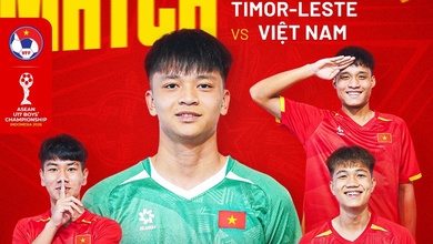 Link xem trực tiếp bóng đá U17 Việt Nam vs U17 Timor Leste ngày 16/4