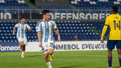 Argentina đánh bại Ecuador và giành quyền vào chung kết giải U17 Nam Mỹ