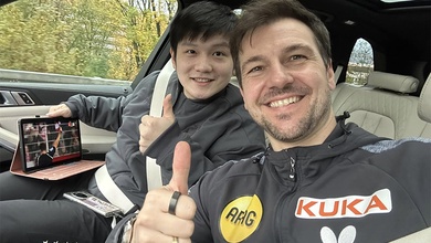 Tình bạn vượt biên giới giữa Timo Boll và Fan Zhendong: Di sản đẹp của bóng bàn thế giới