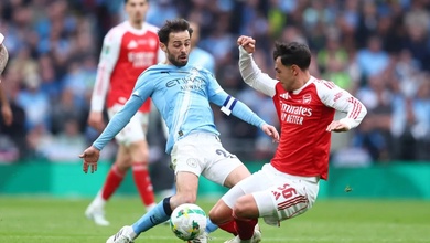 Đội hình dự kiến trận Man City vs Arsenal ở Ngoại hạng Anh hôm nay