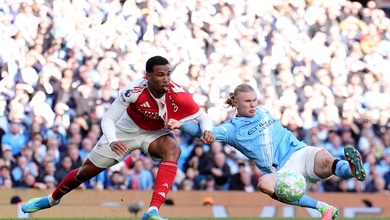 Bảng xếp hạng Ngoại hạng Anh mới nhất: Man City áp sát Arsenal