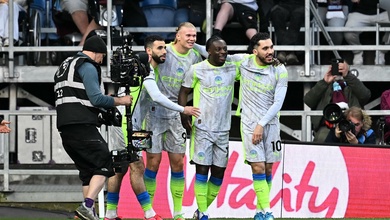 Bảng xếp hạng Ngoại hạng Anh mới nhất sau khi Man City thắng Burnley